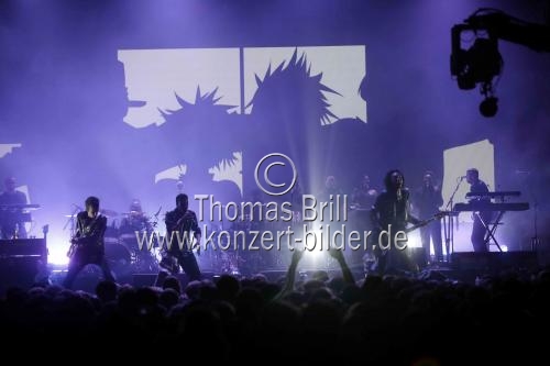 Britische Band Gorillaz gastiert im Rahmen des Electronic Beats Festival auf ihrer 